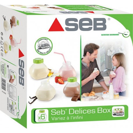 SEB Pot XF102000 6 bouteilles yaourt à boire