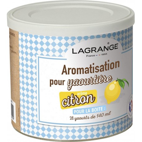 Lagrange Arôme citron pour yaourts