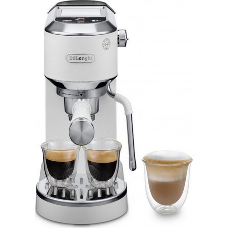 Delonghi Machine à expresso Dedica Duo EC890.WI - Blanc