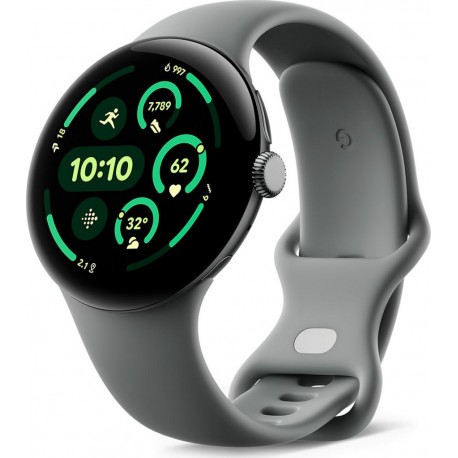 Google Montre connectée Pixel Watch 3 45 mm Vert Sauge 4G