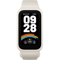 Xiaomi Montre connectée Mi Smart Band 9 Active Blanc Beige