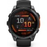 Garmin Montre sport Fenix 8 47mm silver avec bracelet gris
