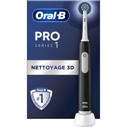 ORAL-B Brosse à dents électrique Pro 1 Noire Cross Action