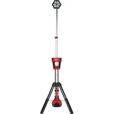 Milwaukee Lampe de chantier sur trépied sans fil SAL-502B 18V 2x Batteries M18 HB5 Li-Ion + chargeur