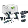 Festool Set de vissage sans fil TID 18 5,0/4,0-Set TPC 18/4