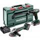 Metabo Kit d'outils sans fil 2.4.3 18 VBS 18 + W 18 L 9-125 metaBOX 165 L