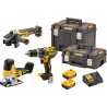 Dewalt Kit perceuse-visseuse à percussion sans fil 18V / 5Ah DCD 796, DCG 405, DCS 335, DCB 184