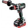 Metabo Perceuse-visseuse sans fil à 3 vitesses BS 18 LTX-3 BL Q I, metaBOX 145 L 18V 2x5.5Ah LiHD + ASC 145