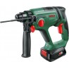 Bosch Marteau perforateur sans fil UniversalHammer 18V, 1 batterie PBA 18 V 2.5 Ah, chargeur et coffret