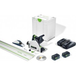 Festool Scie plongeante sans fil TSC 55 5,0 KEBI-Plus/XL-FS