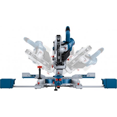 Bosch Scie à onglets sans fil BITURBO GCM 18V-216 D