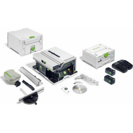 Festool Scie circulaire sur table sans fil CSC SYS 50 EBI-Plus