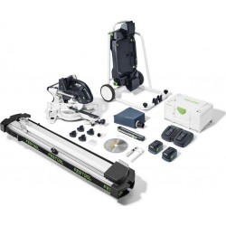 Festool Scie à onglets sans fil KSC 60 EB 5,0 I-UG-Set KAPEX