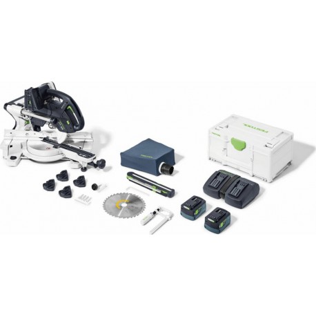 Festool Scie à onglets sans fil KSC 60 EB 5,0 I-Plus KAPEX