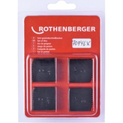 Rothenberger Mâchoires de coupe, NPT, 2, 4 pcs.