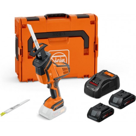 FEIN Scie sabre sans fil compacte ASAS 18-21 K AS Set 2x4 Ah