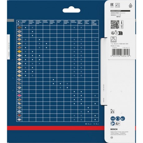 Bosch EXPERT Lame de scie circulaire bois, 185x2,4x20 mm, Z32