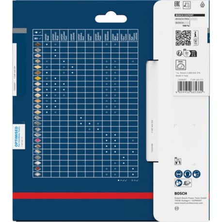 Bosch EXPERT Construct Lame de scie circulaire pour bois, 165x1,6x20 mm, T24