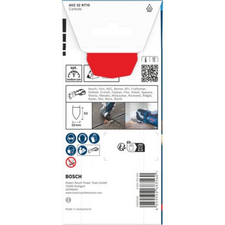 Bosch EXPERT AVZ 32 RT10 Doigts abrasifs, 32x53 mm
