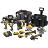 DeWalt DCK755P3T-QW Combopack 7 pièces XR 18 Volt 5.0 Ah Li-Ion incl. 3 batteries