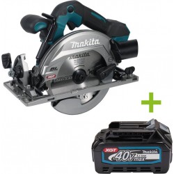 Makita HS012GZ Scie circulaire 40V max hors batteries et chargeur 165 mm