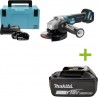 Makita DGA505RTJ Meuleuse Ø 125 mm 18V 5,0 Ah Li-Ion