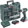 Metabo 602102600 BS18LT Set Perceuse-visseuse sans fil 18V