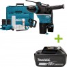 Makita DHR400ZUN1 Marteau combiné 2x18V, batteries et chargeur sds-max exclus, avec émetteur AWS et kit d”aspiration des poussiè