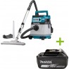 Makita DVC155LZX2 Aspirateur 2x18V hors batteries et chargeur pour le marché du nettoyage