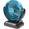 Makita CF101DZ Ventilateur avec fonction de pivotement 12 Volt hors batteries et chargeur
