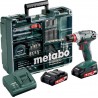 Metabo 602320870 BS 18 L Quick set Perceuse/visseuse sans fil 18V Li-Ion (2x batteries 2.0Ah) + accessoires en coffret