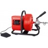Rothenberger 1000003348 Rodrum Varioclean 18V Nettoyeur de canalisations à batterie avec batterie et chargeur + jeu d'outils en