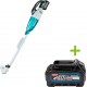 Makita CL001GA221 Aspirateur poussière sans fil blanc 40V max 2.0Ah Li-ion