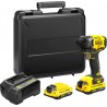 Stanley SFMCF810D2K Clé à chocs FATMAX V20 sans balais 18V 2.0Ah Li-Ion