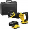 Stanley SFMCS310D2K Scie à guichet FATMAX V20 Accu 18 Volt 2.0 Ah Li-ion BRUSHLESS