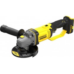 Stanley SFMCG400B Meuleuse d'angle FATMAX V20 125mm 18 Volt, sans piles ni chargeur