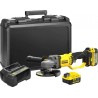 Stanley SFMCG400M2K Meuleuse d'angle FATMAX V20 125mm 18 Volt 4.0 Ah Li-ion