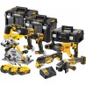 DeWalt DCK706P3T-QW Combopack 7 pièces XR 18 Volt 5.0 Ah Li-Ion incl. 3 batteries