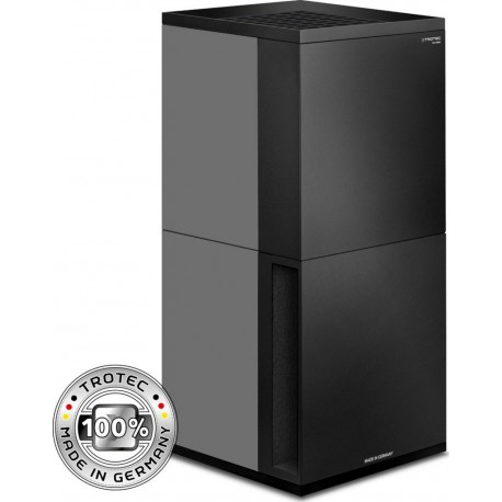 Trotec 1580010145 Purificateur d'air ambiant TAC M TOWER en gris basalte / noir