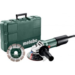 Metabo 603608510 W 850-125 SET Meuleuse d”angle 125mm 850 watts en coffret + lame de scie diamantée