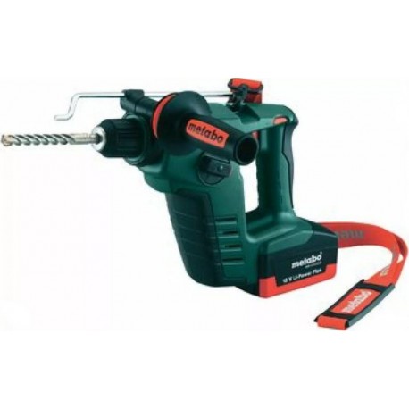 Metabo 6002850 BHA 18 LT 18V Li-Ion battery SDS-plus drill hammer set (2x 3.0Ah battery) in case