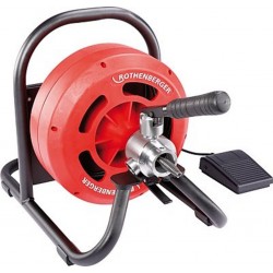 Rothenberger 1000001256 RODRUM S 10 machine de nettoyage 40-70 mm avec spirales 10mm/10m