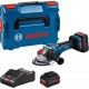 Bosch Bleu 06019H6G01 GWX 18 V-15 PSC X-LOCK Meuleuse d”angle Accu-Deer 18V ProCore 8.0Ah Li-Ionn