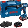 Bosch Bleu 06019K3305 GSB 18V-45 Perceuse à percussion sans fil 18V 3.0Ah Li-ion dans L-Boxx