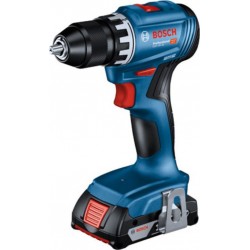 Bosch Bleu 06019K3201 Perceuse-visseuse sans fil GSR 18V-45 dans L-BOXX (sans batterie ni chargeur)