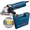 Bosch Bleu 0601824900 GWS1400 Meuleuse d'angle + disque diamanté gratuit