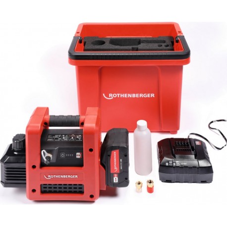 Rothenberger 1000003233 ROAIRVAC R32 5.0 CL basic set 18V 8.0Ah dans RoBucket