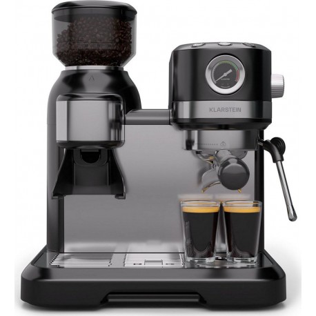 Klarstein Machine à expresso Bella Vintage Broyeur 19 bars 1550 W