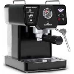 Klarstein Machine à expresso Libeica 1350W 19 bars Commande Tactile