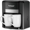 Techwood Cafetière filtre Cafetière 2 Tasses Duo TCA-206
